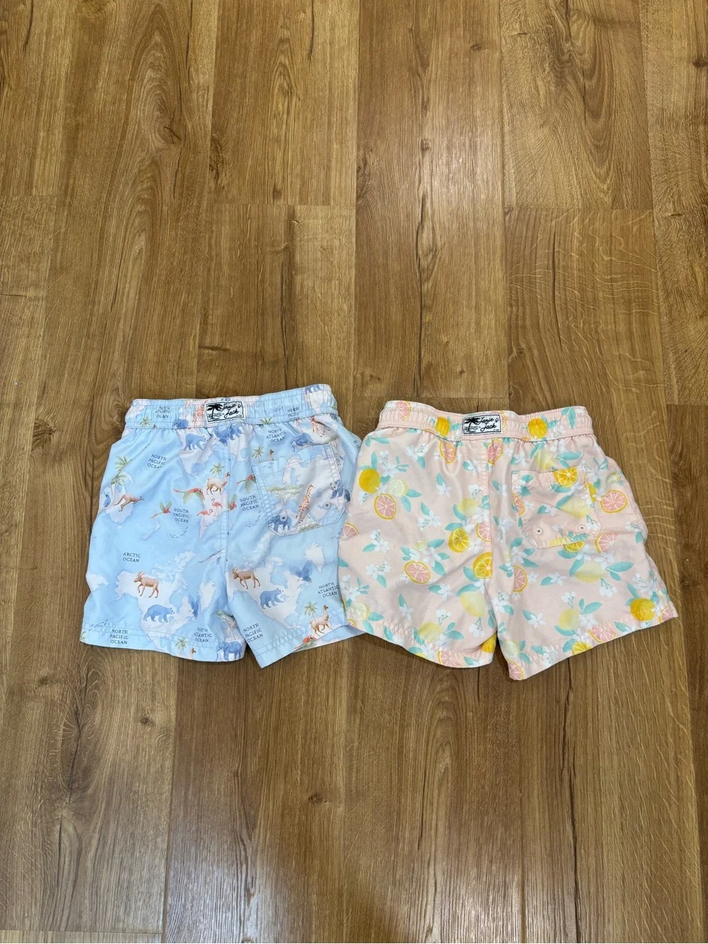 Janie and Jack Swim Trunks Set of 2